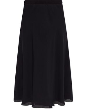 Theory Silk Skirt - Black