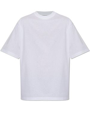 Balenciaga T-Shirt With Printed Logo - White