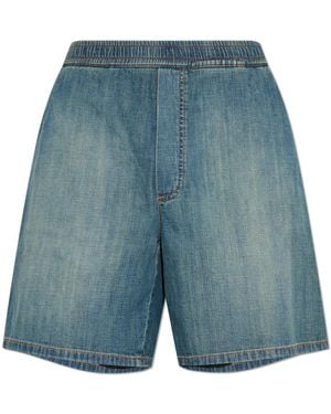 Balmain Denim Shorts - Blue
