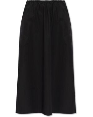 By Malene Birger Loose-Fitting Skirt - Black