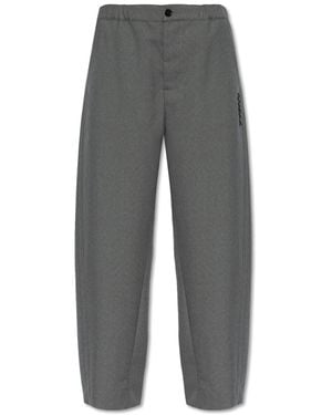 Marni Wool Trousers - Grey