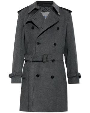 Burberry Cashmere Coat 'Hastings' - Grey