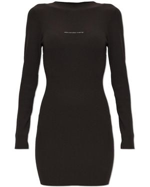Alexander Wang Long Sleeve Dress - Black