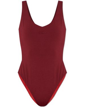 Gestuz Reversible Swimsuit 'Gztenna' - Red