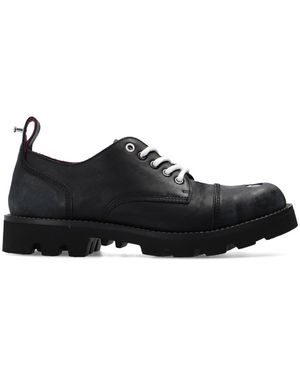DIESEL 'd-konba' Platform Boots - Black