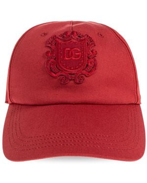 Dolce & Gabbana Baseball Cap - Red