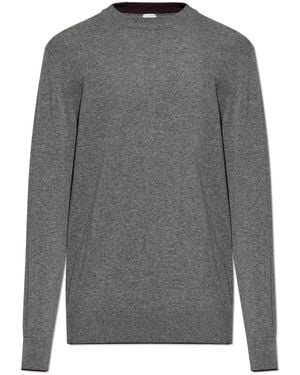 Eleventy Cashmere Jumper With A Crew Neck - Grey