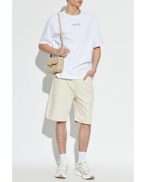Samsøe & Samsøe "Saddie" Denim Shorts - Natural