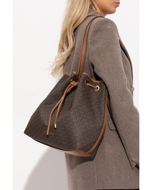 MICHAEL Michael Kors 'Bucket' Type Bag - Brown