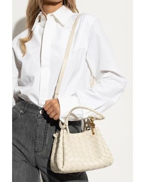 Bottega Veneta Handbag 'Parachute Small' - White