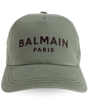 Balmain Baseball Cap - Green