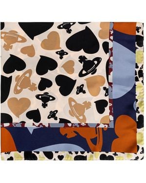 Vivienne Westwood Silk Scarf - Blue