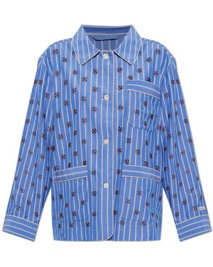 Munthe "Vintager" Shirt - Blue