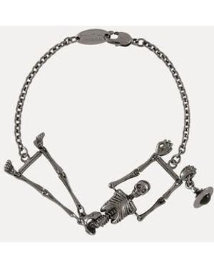 Vivienne Westwood Skeleton Bracelet - White