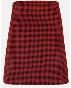 Vivienne Westwood Kilt Gingham Wool - Red