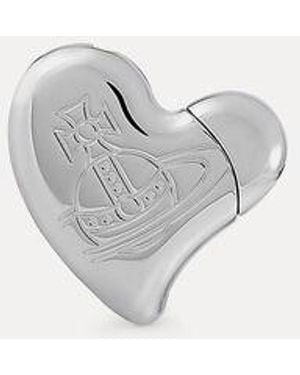 Vivienne Westwood Heart Lighter Zinc Lighter Heart - White