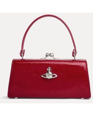 Vivienne Westwood Doll Xl Bag Naplak Leather - Red