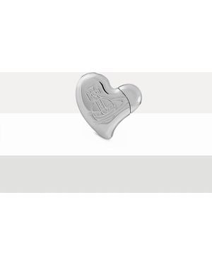 Vivienne Westwood Heart Lighter Zinc Lighter Heart - White