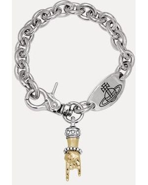 Vivienne Westwood Anatoly Bracelet - Metallic