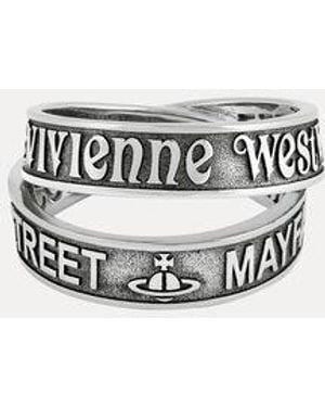 Vivienne Westwood Amos Ring - White
