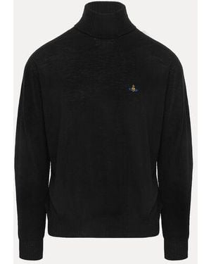 Vivienne Westwood Fisherman Turtleneck Wool - Black