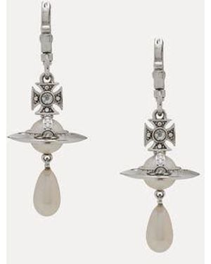 Vivienne Westwood Aã¯Da Earrings - Natural