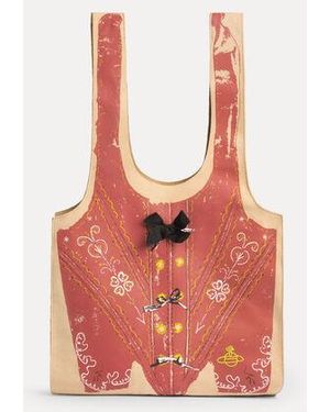 Vivienne Westwood Sally Shopper Printed Nubuck - Pink