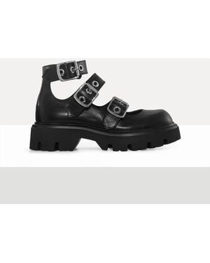 Vivienne Westwood Bacchus Shoe Shiny Veget Tanned - Black