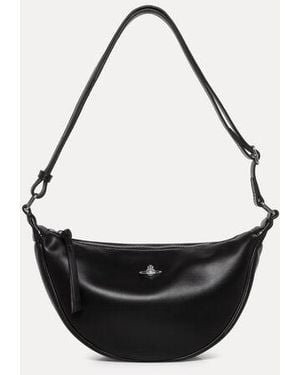 Vivienne Westwood Lacey Crossbody Pu Smooth - Black