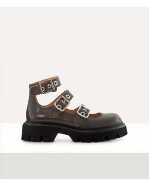 Vivienne Westwood Bacchus Shoe Vintage Leather - Brown