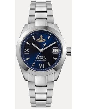 Vivienne Westwood 36 Fenchurch Watch Stainless Steel - Blue