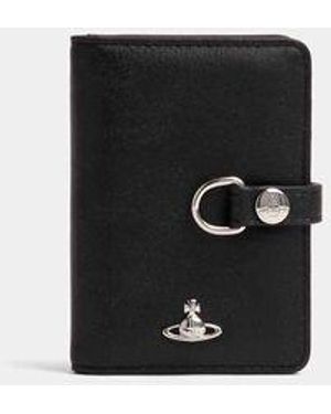 Vivienne Westwood Vertical Flap Card Holder Leather - White