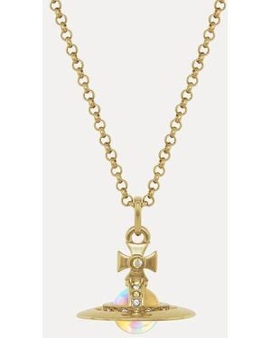 Vivienne Westwood New Tiny Orb Pendant Necklace - Metallic
