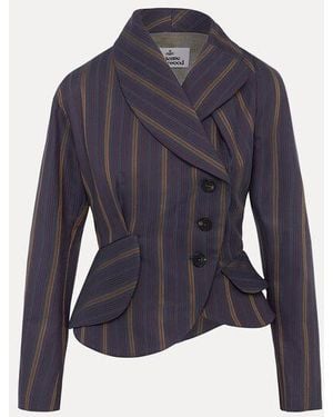 Vivienne Westwood Stormy Jacket Cotton - Blue