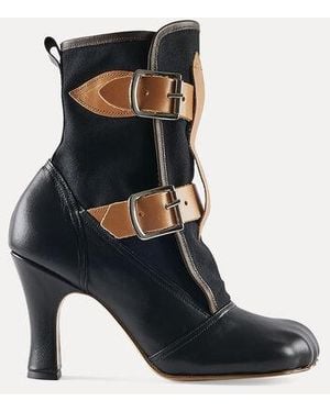Vivienne Westwood Bondage Boot Leather - Blue