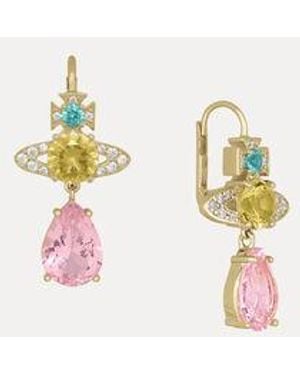 Vivienne Westwood Ismene Drop Earrings - White