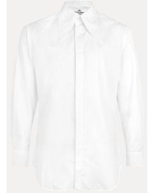 Vivienne Westwood Tuxedo Shirt Cotton - White