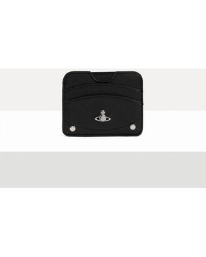 Vivienne Westwood Half Moon Card Holder Faux Leather - White