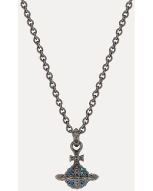 Vivienne Westwood Mayfair Small Orb Pendant Necklace - White