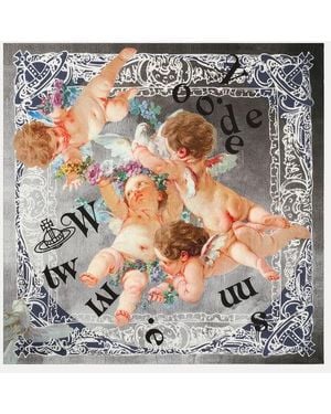 Vivienne Westwood Spring Cherub Square Primavera Cherubs - Grey