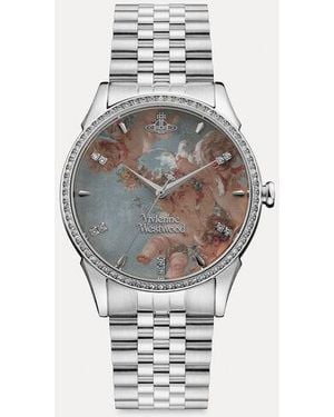Vivienne Westwood Spring Cherub Watch Stainless Steel - Metallic