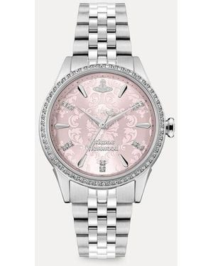 Vivienne Westwood Little Wallace Watch Stainless Steel - White