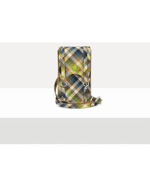 Vivienne Westwood Max Mini Crossbody Polyurethane Polyester Cotton - White