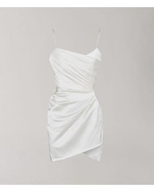 Vivienne Westwood Nova Venus Dress Naia Heavy Stretch Satin - White