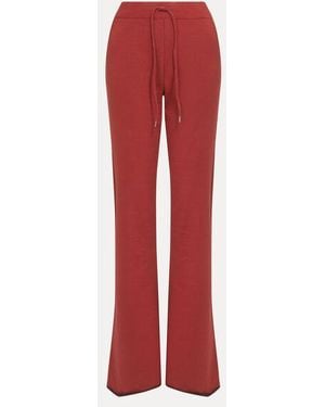Vivienne Westwood Ray Joggers Double Faced Felpa - Red