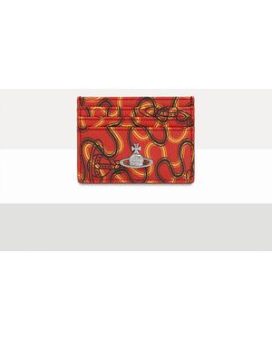 Vivienne Westwood Flat Card Holder Buccia D'Arancia - White
