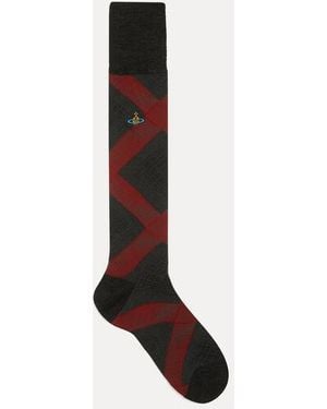 Vivienne Westwood Quadrophenia High Sock Quadrophenia - Black