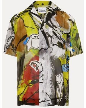 Vivienne Westwood Camp Shirt Polyester - Green
