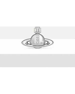 Vivienne Westwood 3D Orb Clutch Abs - White