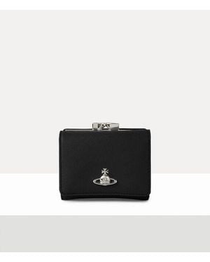 Vivienne Westwood Small Frame Wallet Faux Leather - White